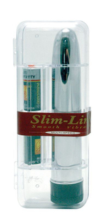 Серебристый вибратор TOTAL SILVER - 17 см. (Цвет: серебро)