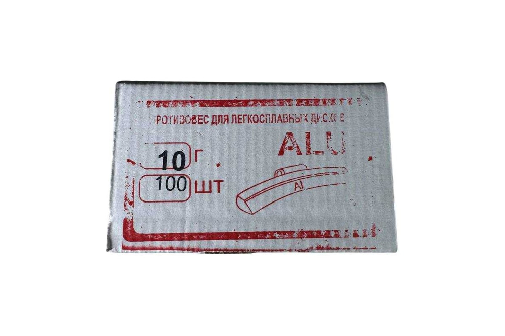 Набор грузов Great Wolf 10гр, для литых дисков, 100 штук GW-AL010