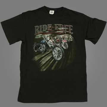 Футболка Ride Free ( Motocycles )