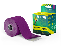 Кинезиотейп RaveTape BASE 5×5 — Фиолетовый (PURPLE)