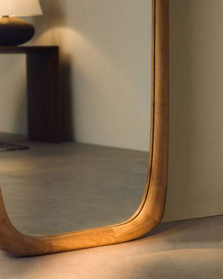 Зеркало из тикового дерева Alura 158 x 61 см