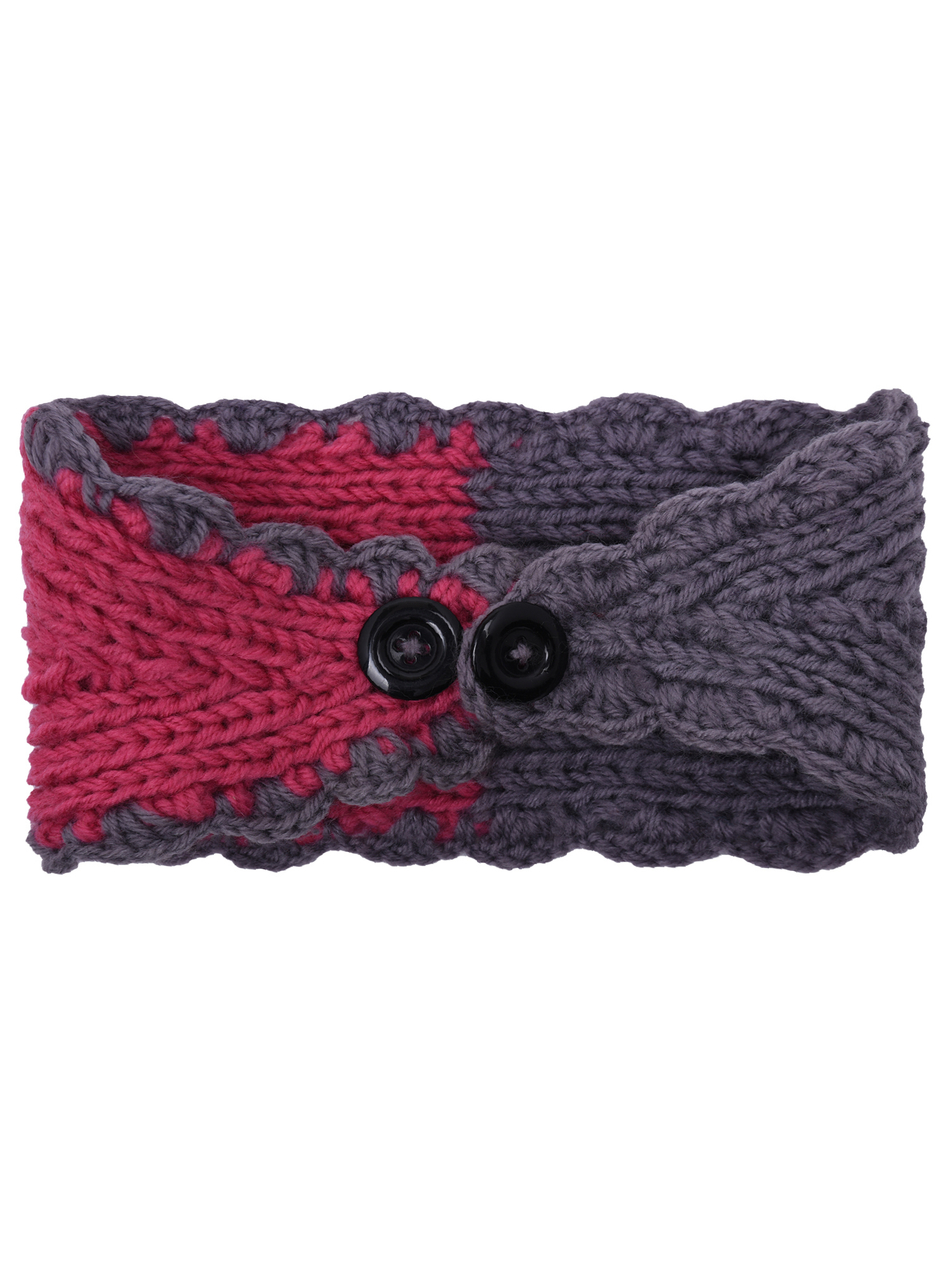 Повязка вязанная на голову