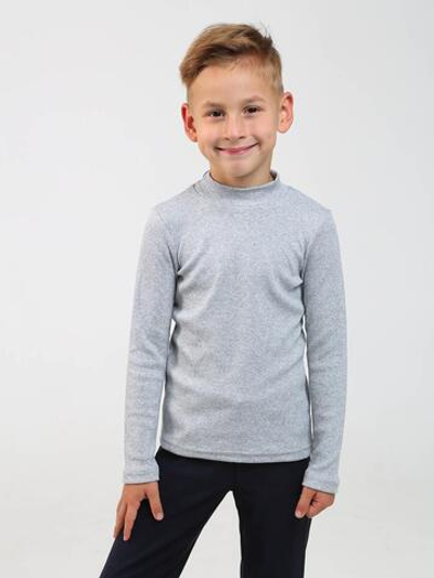 Водолазка для мальчиков "Марат-3" серый, р.146 (Ивашка)