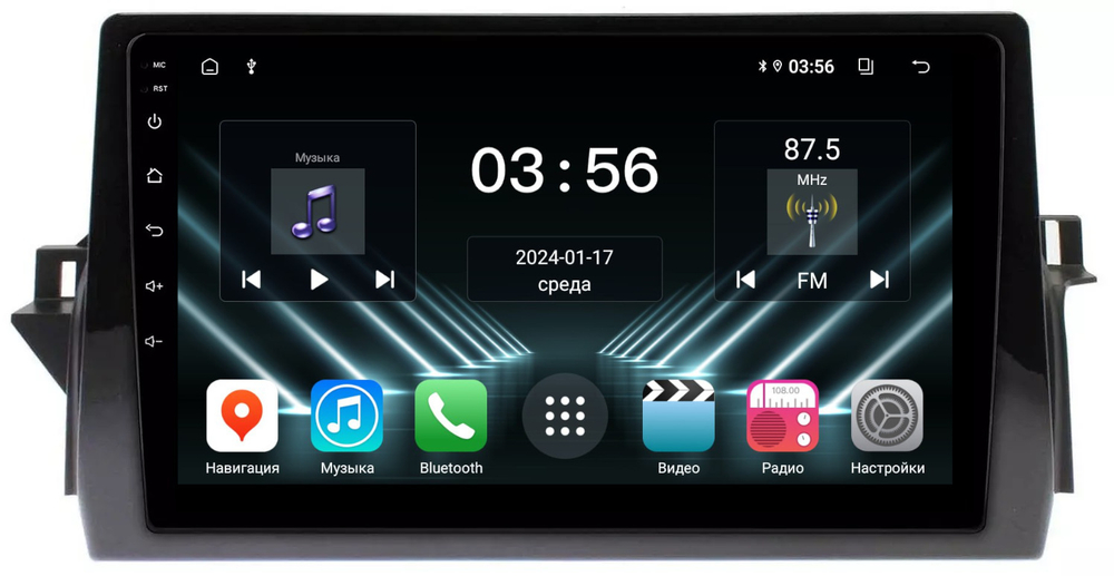 Магнитола для Toyota Camry 70/75 2021-2023 - FarCar DX3223M монитор 10" IPS на Android 13, 4+64Гб, CarPlay