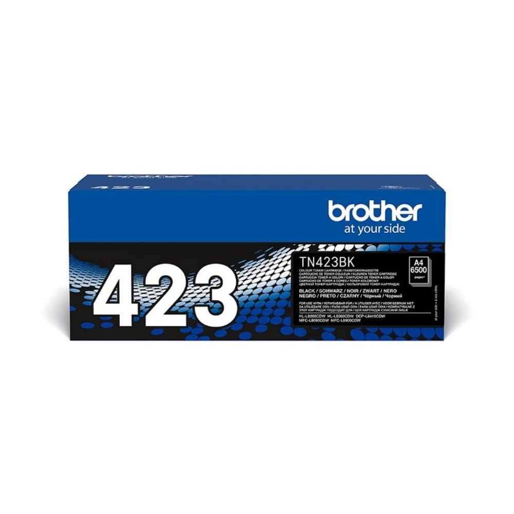 Тонер-картридж Brother TN-423BK для HLL8260CDW/DCPL8410CDW/MFCL8690CDW чёрный (6500стр)