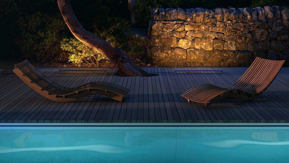 Светильник на штанге Maytoni Edge O415FL-L15GR3K