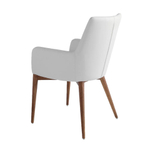 Белый стул из экокожи модель 4006