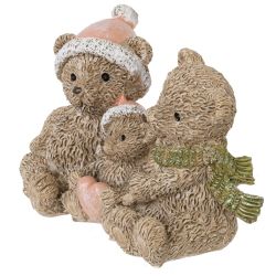 GAEM Фигурка декоративная "Мишки", L10,5 W5 H7 см