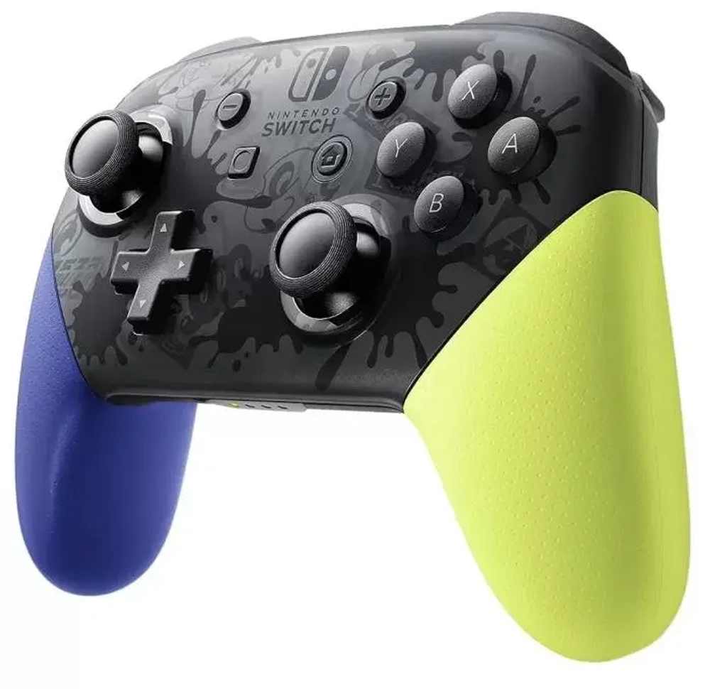 Беспроводной геймпад Pro Controller Splatoon 3 Edition (Черный) для Nintendo Switch