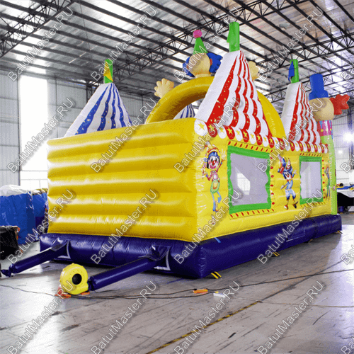 Надувной батут "Маленькие клоуны" 8*4*5.5