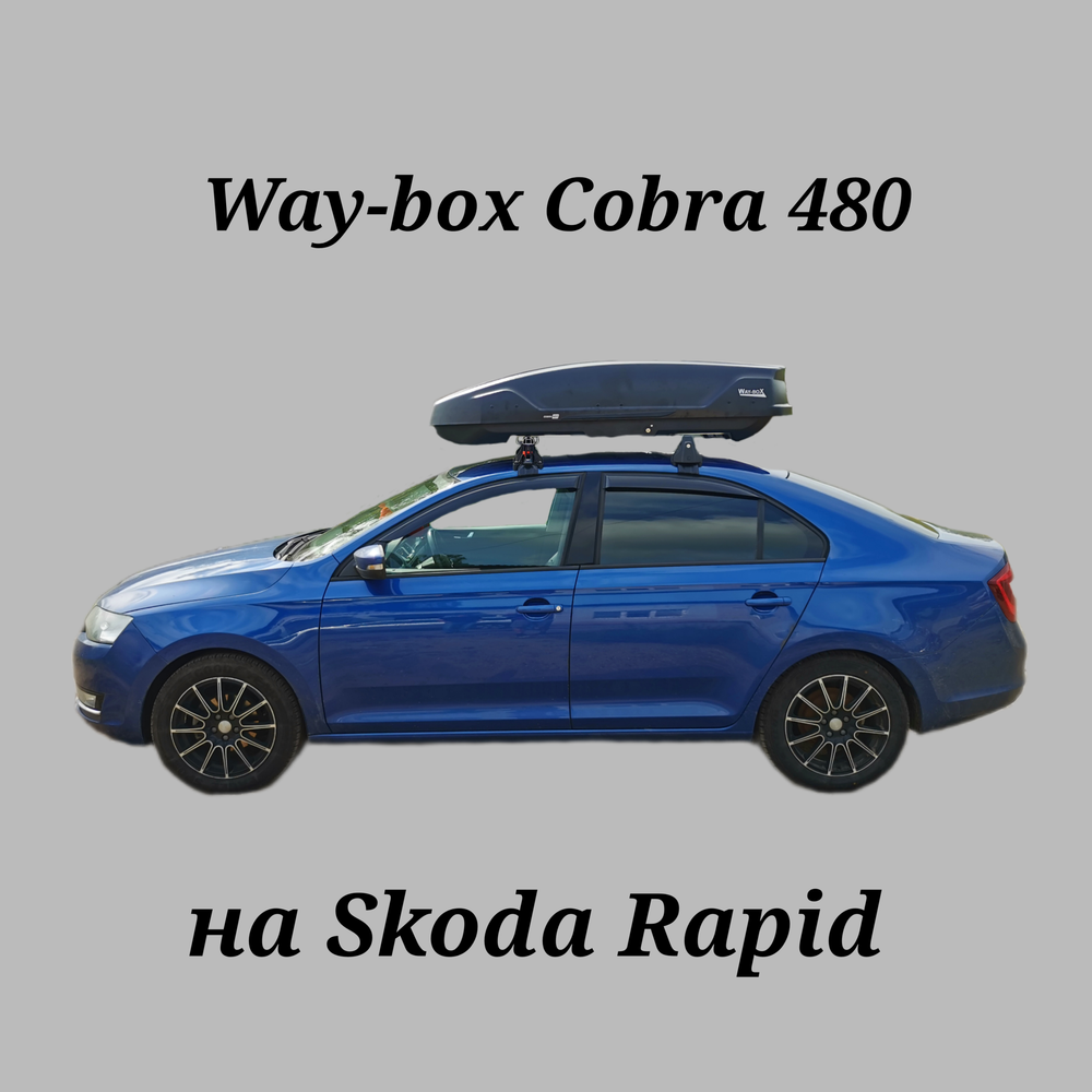 Автобокс Way-box Cobra 480 на Skoda Rapid