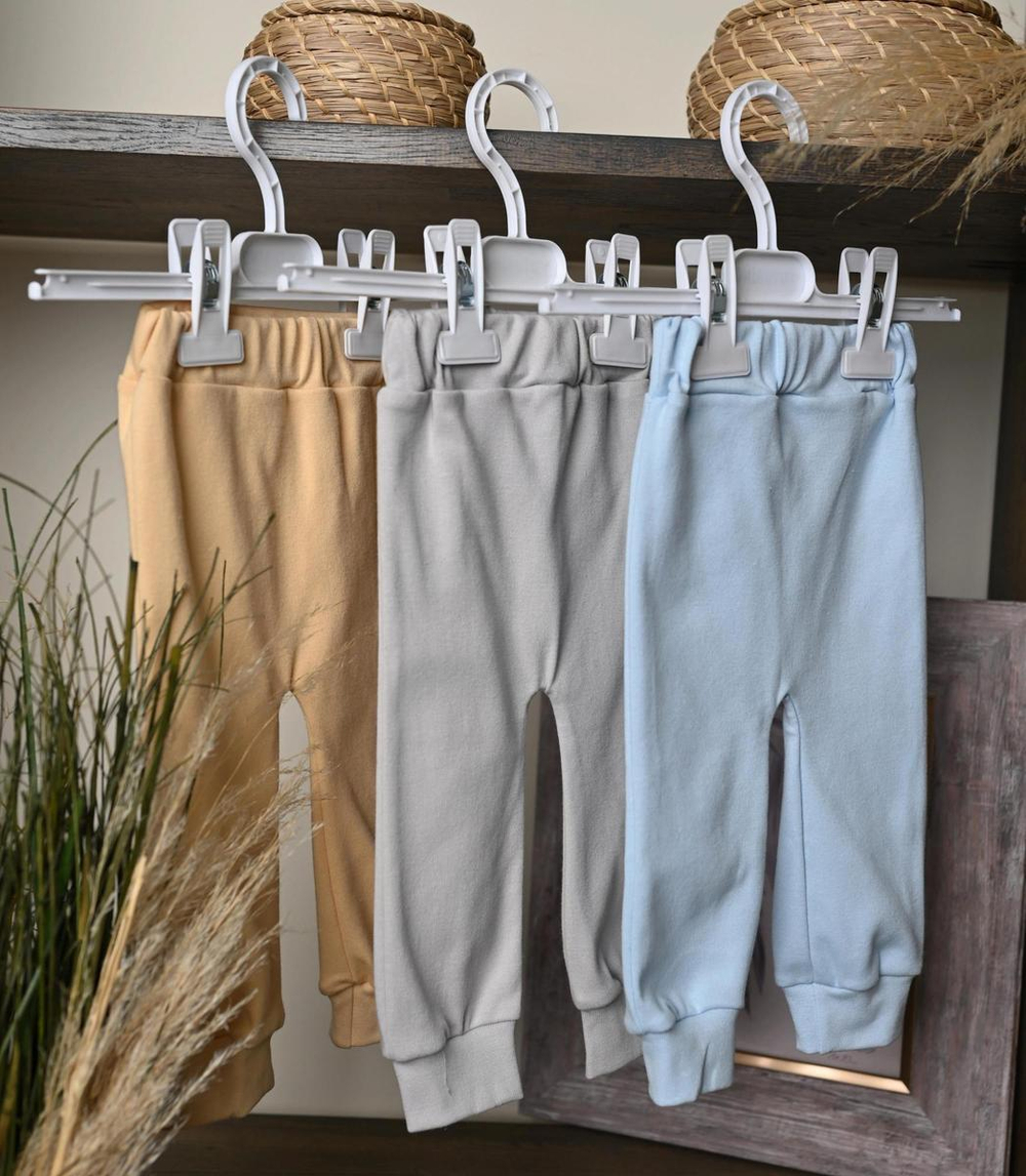 Набор штаны пенье, (3шт), для мальчика, р.р. 80, цв в ассорт, (Аmoteks)