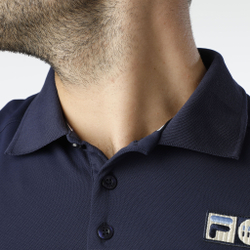Мужское теннисное поло Fila Louie Polo Men - Dark Blue