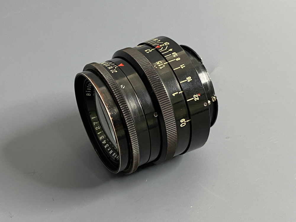 Carl Zeiss Jena Biotar 2 58mm T Red
