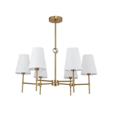 Люстра на штанге 6*Е14 A4104LM-6PB медный DANIELLA Arte Lamp