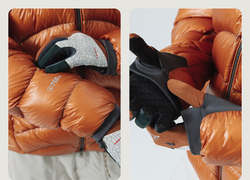 Пуховик Nothomme BLUE Men’s Lightweight Hooded Down Puffer Jacket