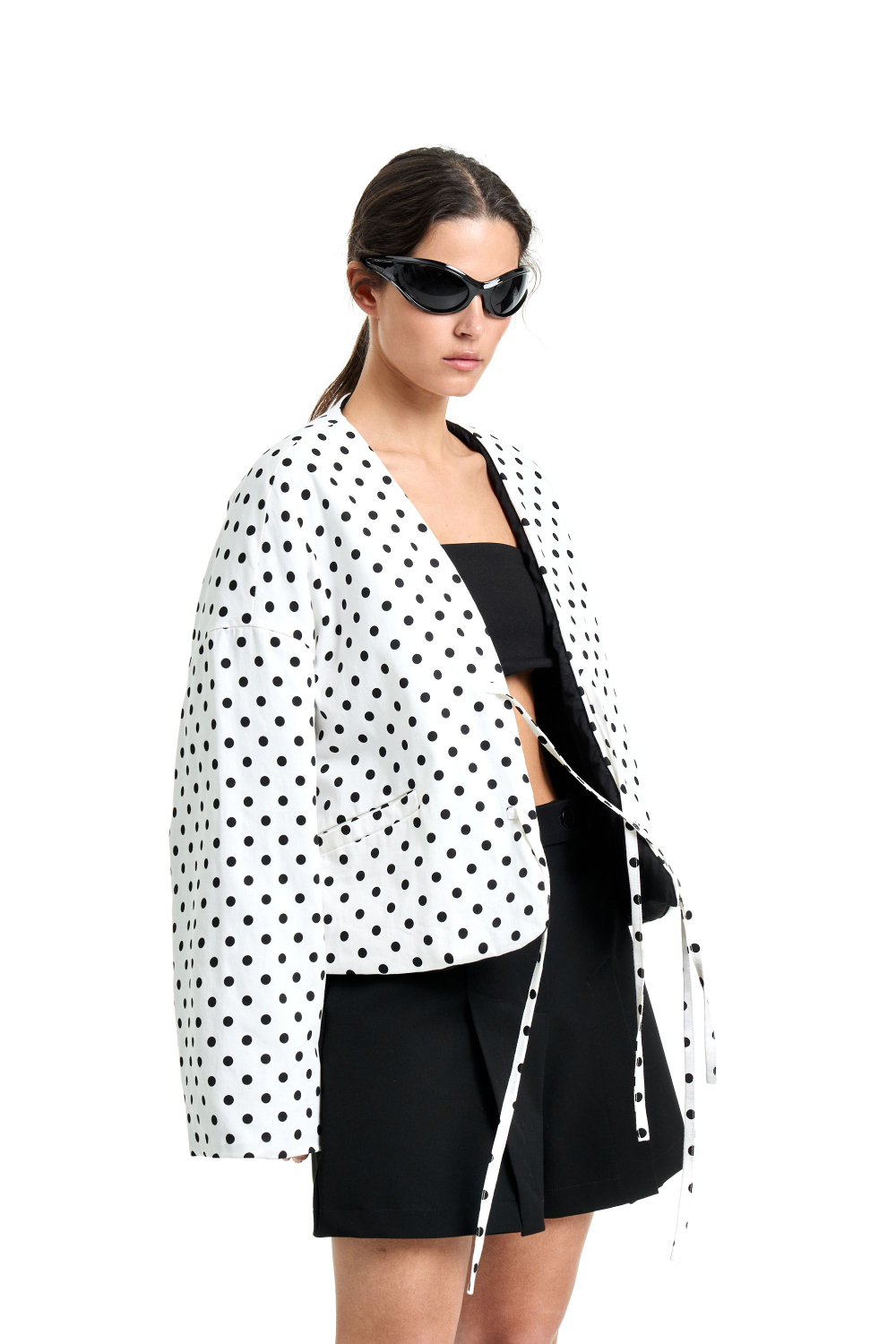 Куртка двустронняя TULUP white/black