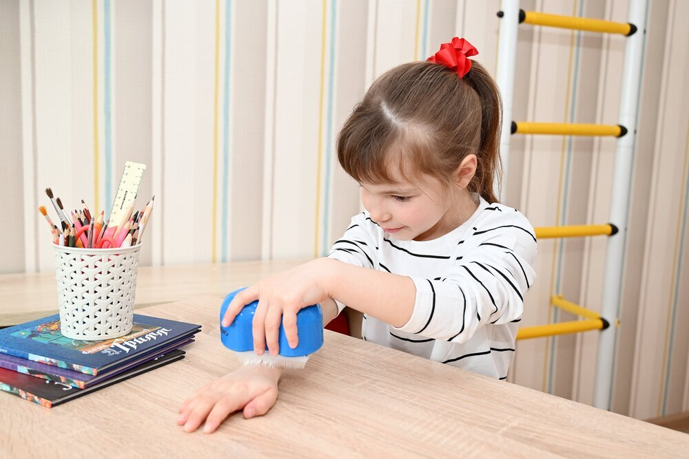 Массажная вибрирующая щетка