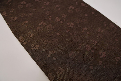 Жаккард коричневый