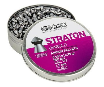 Пули JSB Straton Diabolo 4,5 мм, 0,535 г (500 штук)