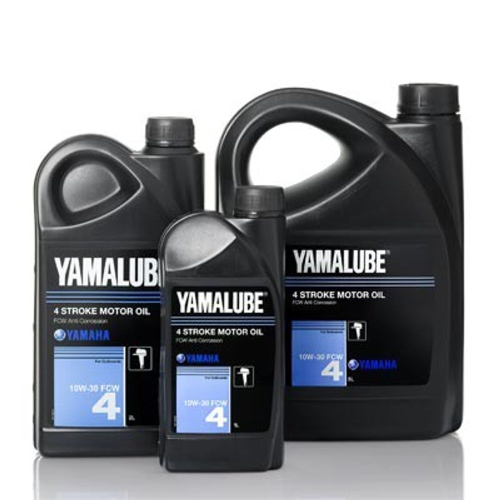 Моторное масло Yamalube 4М для лодочных моторов ( 4Т, 10W-40, Синт.)