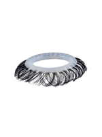 Эластичное эрекционное колечко с черными «ресничками»