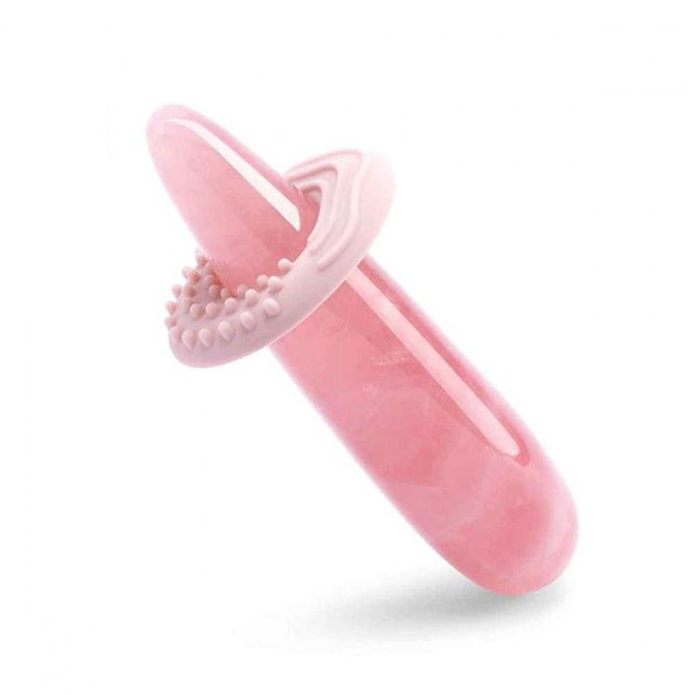 Массажер из розового кварца Le Wand Crystal Wand