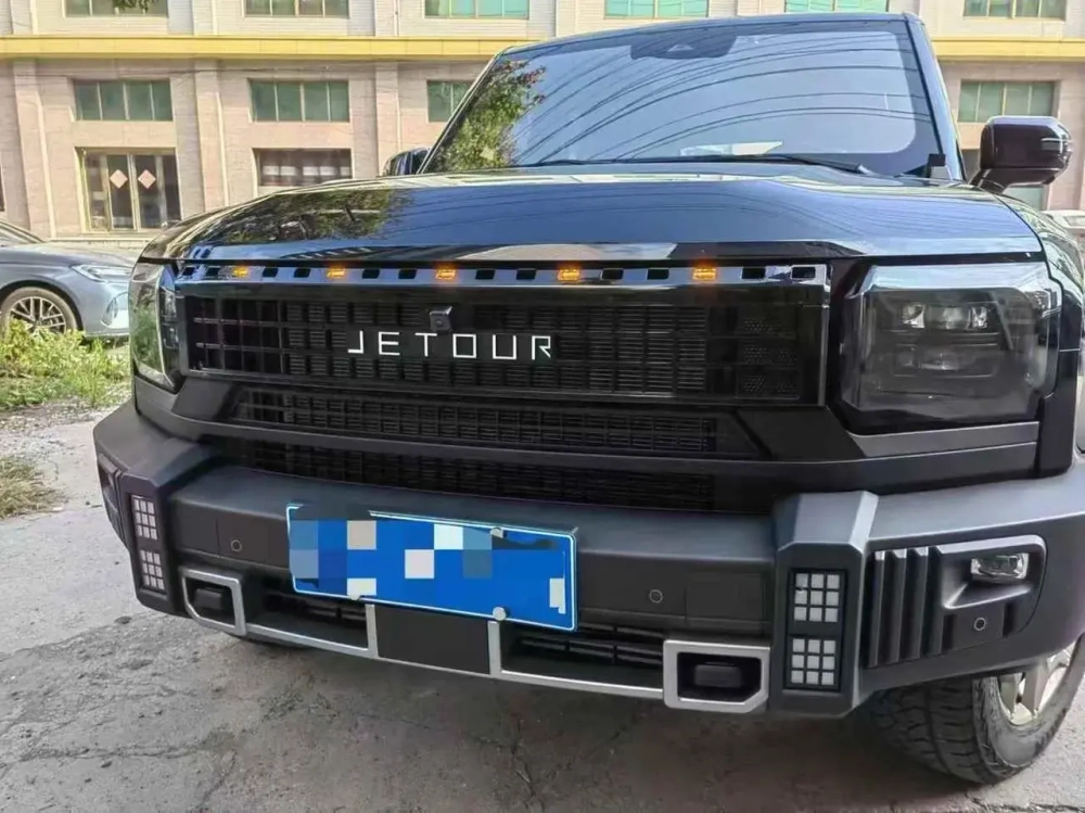 Решетка радиатора LC250 style для Jetour Traveller T2 2023+ Джетур