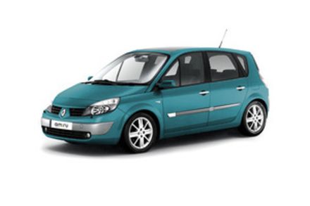 Багажники на Renault Scenic II 2003-2009 штатные места