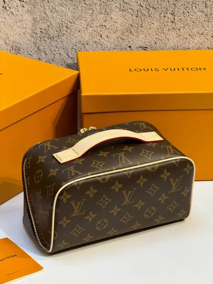 Несессер Louis Vuitton Toiletry Bag 2 Compartments Monogram коричневый