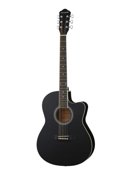 Naranda HS-3911-BK - акустическая гитара, с вырезом, черная