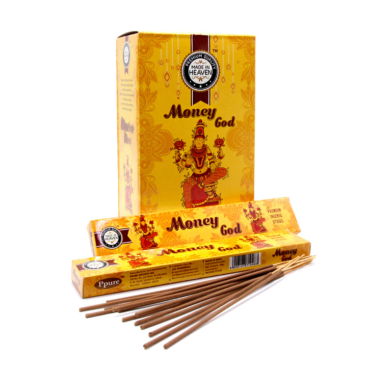 Ppure Made In Heaven Money God Благовоние-масала Денежный Бог 15 г