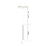 Светильник трековый SKYLINE 48 LED 1х7W