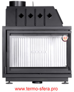 Каминная топка Экокамин Альфа 1000 R два стекла правая