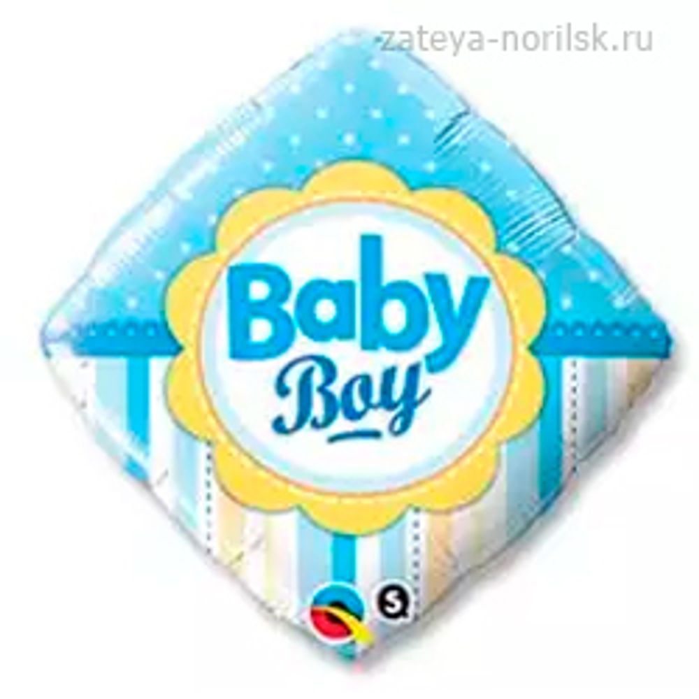 РОМБ-BABY BOY Горошек-Полоски