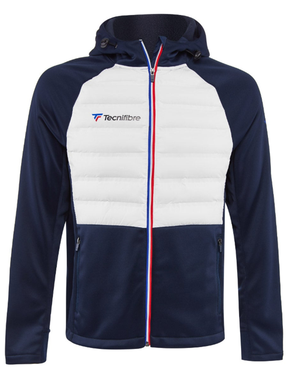 Куртка теннисная Tecnifibre Bombshell - white/marine