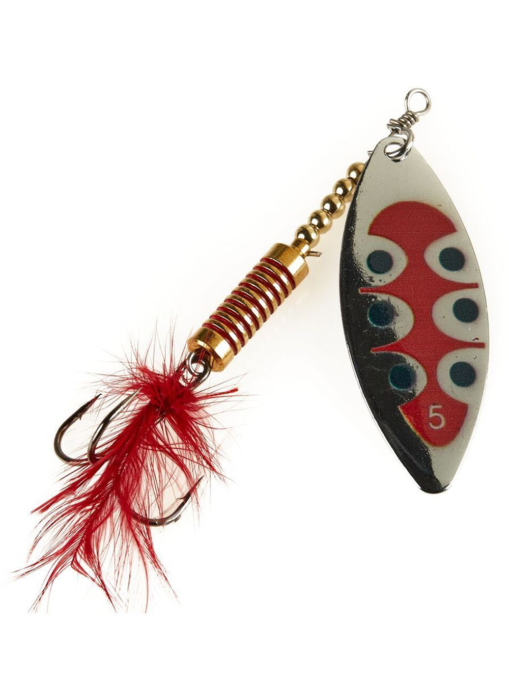 Блесна вращающаяся Lucky John SPIN X LONG 05 12,0г CR (5шт. в упк.)