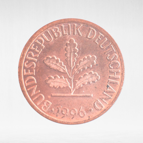 Germany, 1 Pfennig, 1996, (Munich Mint - "D"), VF