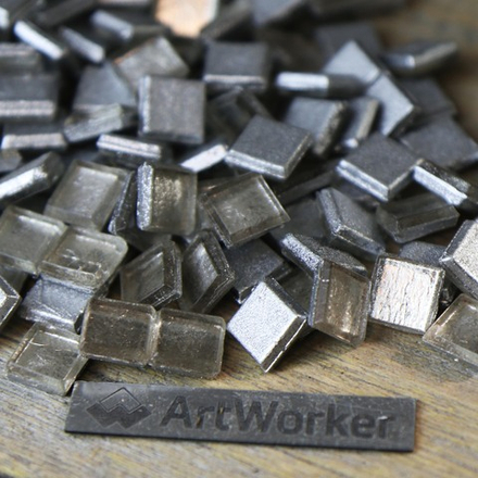 FLORY10 NJ42 Стеклянная мозаика 10х10 мм, 0,5 кг