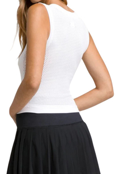 Топ теннисный Wilson Pro Seamless Tennis - bright white