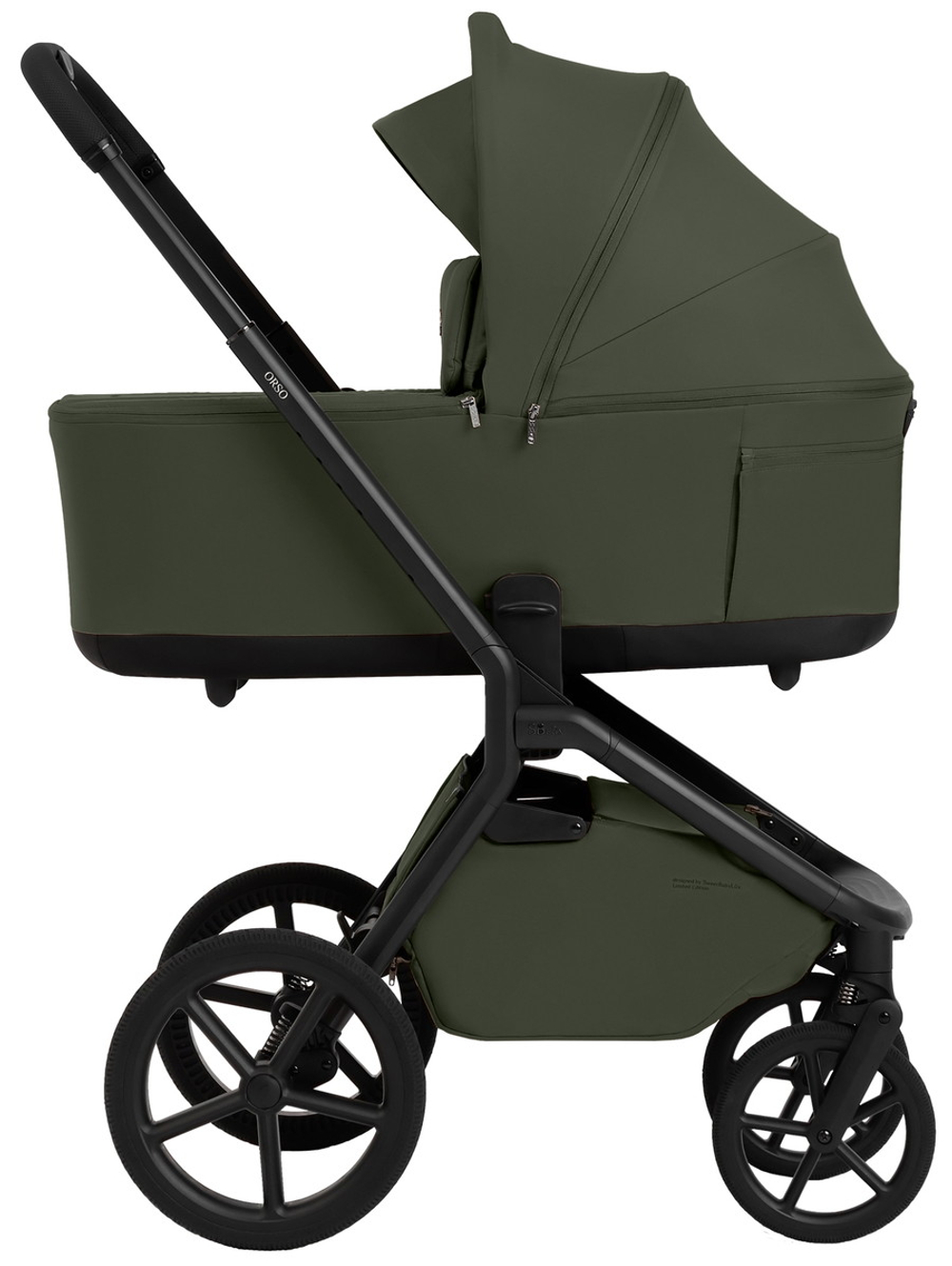Детская коляска 2 в 1 Sweet Baby SBL Orso New 427636 New Dark Green