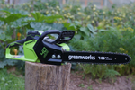 Пила аккумуляторная 40V Greenworks GD40CS18K4 б/щ 40см 1хАКБ 4Ач и ЗУ