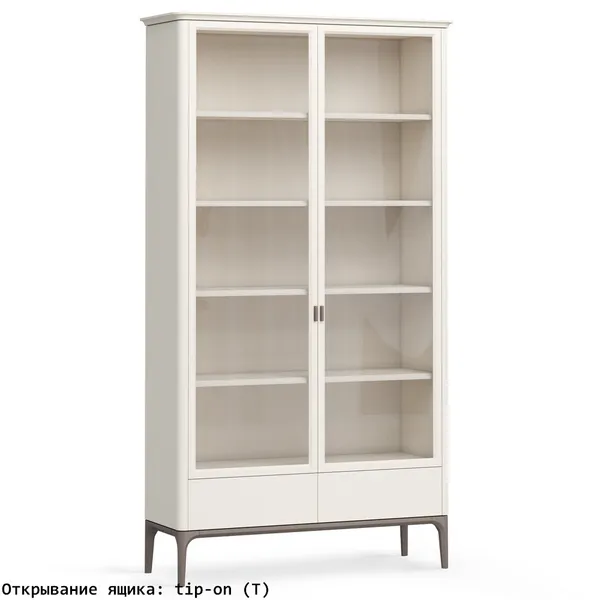 Шкаф книжный 2 ящика Alte