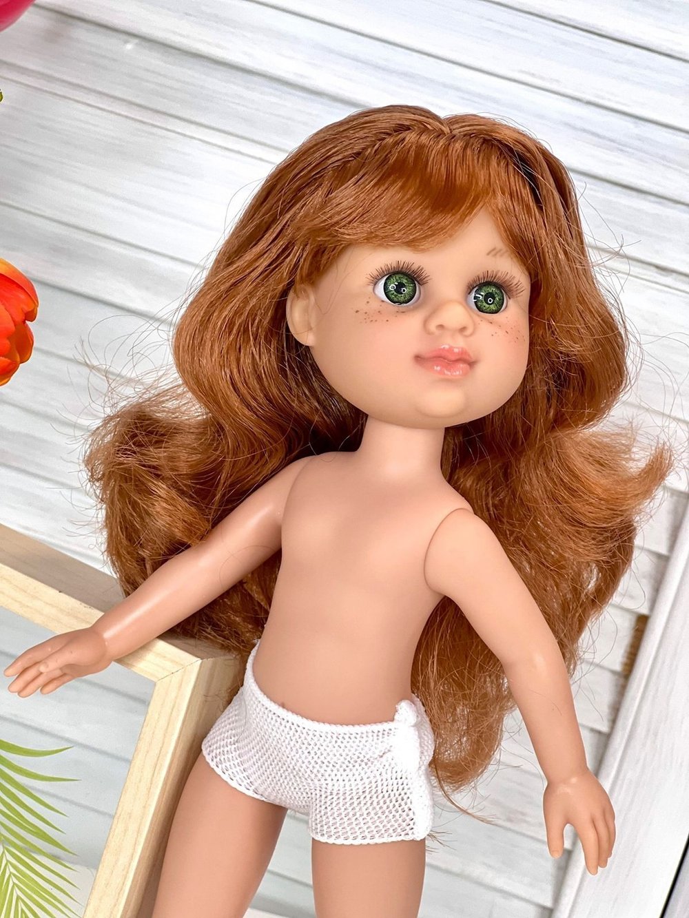 Кукла BERJUAN виниловая 35см My Girl без одежды (2886)