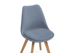 Деревянный стул Bonuss blue / wood