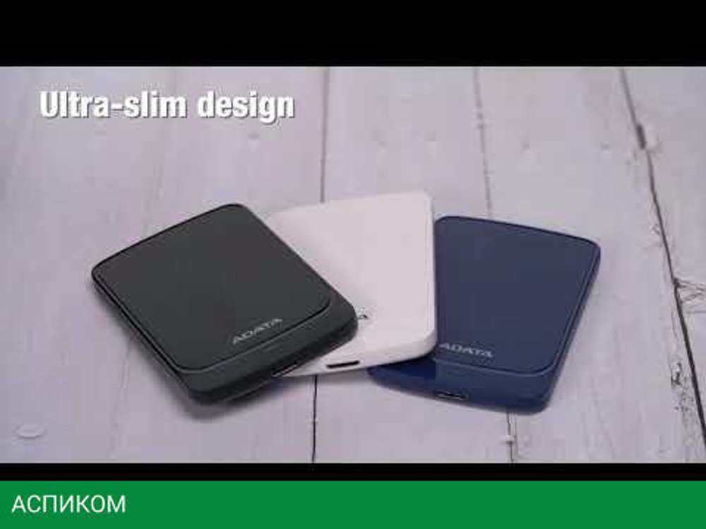 Внешний накопитель A-Data HV320 1Tb AHV320-1TU31-CBL синий