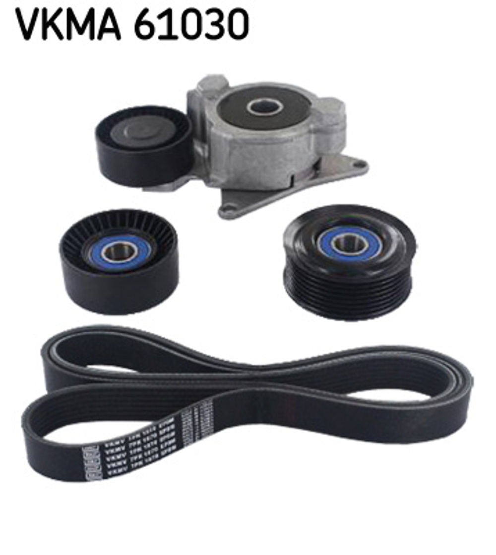 SKF - VKMA61030-SKF - V-ribbed Belt Set