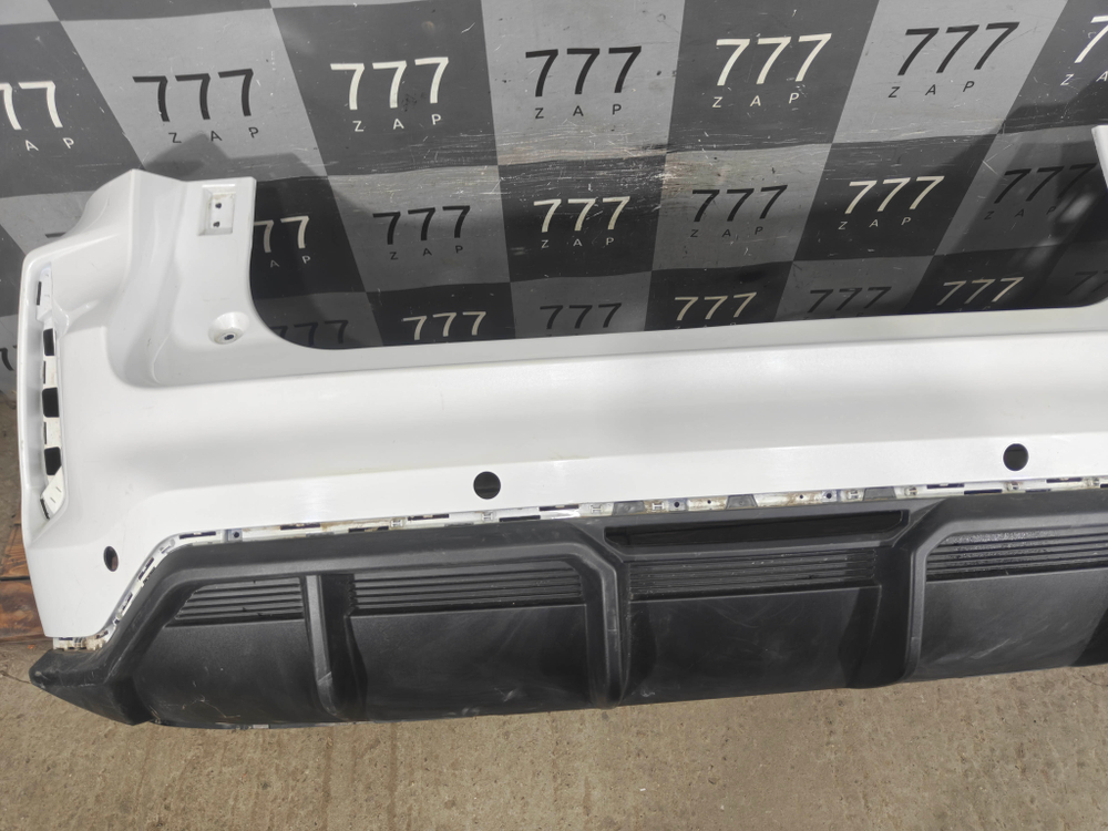 Бампер задний + юбка заднего бампера Haval F7 1, F7x 1 22-24 Б/У Оригинал 2804201XKQ11A