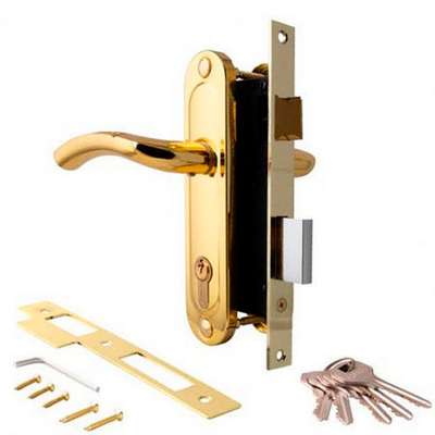 Замок Апекс врезной 1227/60-G/GM