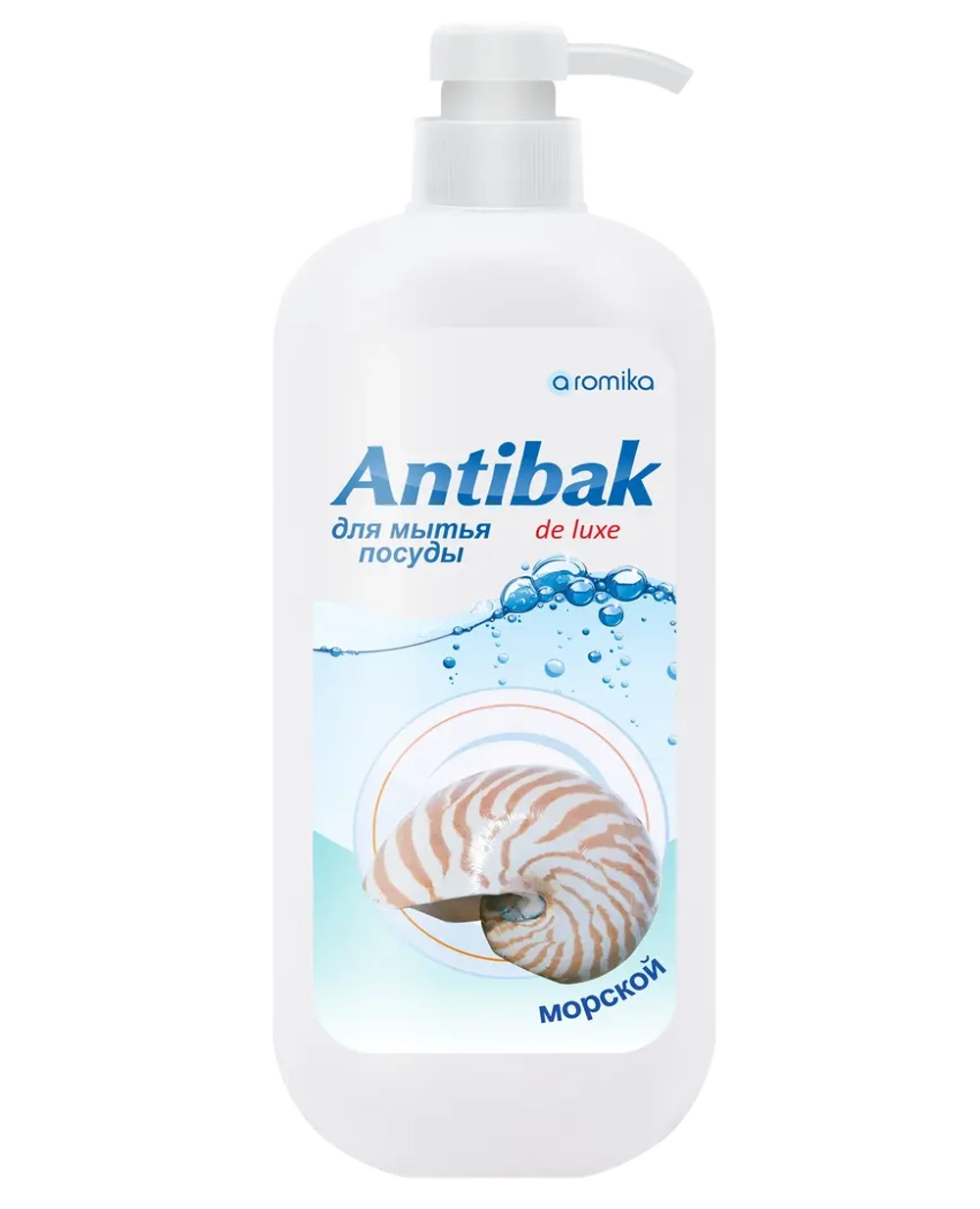 "ANTIBAK de LUXE" 1100мл д/посуды Морской